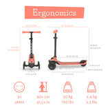Scotti - 3 Tekerlekli Scooter - Flamingo
