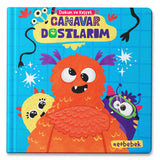 Canavar Dostlarım (Silikon Dokun Hisset Kitap)