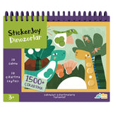 StickerJoy - Dinozorlar (Sahneyi Çıkartmalarla Tamamlama Çıkartma Kitabı)