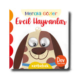 Meraklı Gözler: Evcil Hayvanlar (Oynak Gözlü Kitap)