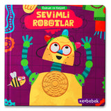 Sevimli Robotlar (Silikon Dokun Hisset Kitap)