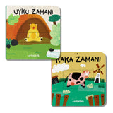 Çek ve Gör Hareketli Kitap Seti (2 Kitap)