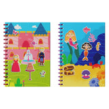 Stickypuff Kabartmalı Tak Çıkar Çıkartma Kitabı Süper Seti (6 Kitap)