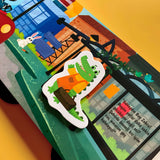 Yola Çıkıyoruz! Cırt Cırtlı Kitap Seti (2 Kitap)