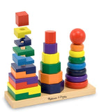 Ahşap Geometrik Kuleler - Neobebek