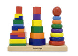Ahşap Geometrik Kuleler - Neobebek