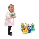Monster Bowling Oyunu (7 Peluş) - Neobebek