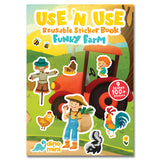 Use 'N Use Sticker Book Funky Farm (Tak Çıkar Çıkartma Kitabı)