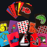 Yenidoğan Zeka Kartları Ve Dokun Hisset Kartları Seti - Neobebek