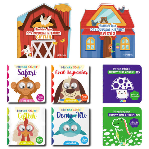 1 Yaş Süper Set (8 Kitap)