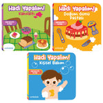 Hadi Yapalım! Süper Set - 3 Adet Hareketli Kitap