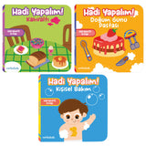 Hadi Yapalım! Süper Set - 3 Adet Hareketli Kitap