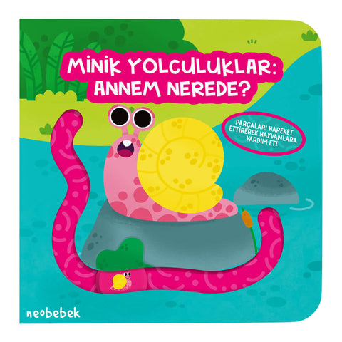 Minik Yolculuklar: Annem Nerede? - Parmak Takipli Kitap
