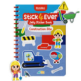 Stick4Ever - Construction Site (Tak Çıkar Jelly Sticker Kitabı)