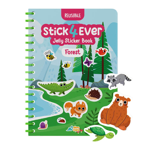 Stick4Ever - Forest (Tak Çıkar Jelly Sticker Kitabı)