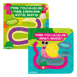 Minik Yolculuklar Serisi - 2 Adet Parmak Takipli Kitap