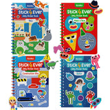 Stick4Ever Tak Çıkar Jelly Sticker Kitabı Seti - 2 (4 Kitap)
