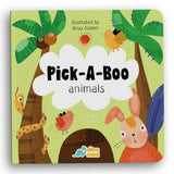 Pick-A-Boo - Animals (İngilizce Döndür-Seç Hareketli Kitap)