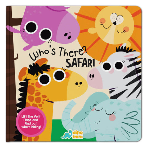 Who's There? - Safari (Keçe Flaplı Kitap - İngilizce)