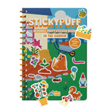 Stickypuff - In The Garden (Kabartmalı Tak Çıkar Çıkartma Kitabı)