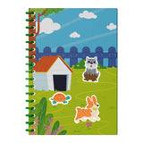 Stickypuff - Pets (Kabartmalı Tak Çıkar Çıkartma Kitabı)