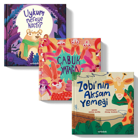 Uyku Öncesi Kitaplarım Seti (3 Kitap)