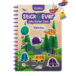 Stick4Ever - Vehicles (Tak Çıkar Jelly Sticker Kitabı)