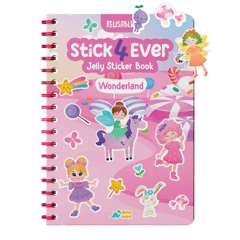 Stick4Ever - Wonderland (Tak Çıkar Jelly Sticker Kitabı)