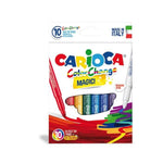 Renk Değiştiren Sihirli Keçeli Kalemler (9 Renk + 1 Renk Değiştirici Beyaz Kalem) - Neobebek