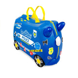 Trunki Çocuk Bavulu - Polis Arabası Percy (Sticker Seti Hediyeli)