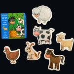 Bebek Yapboz Seti 1 - Çiftlik ve Orman Hayvanları (2 Kutu)